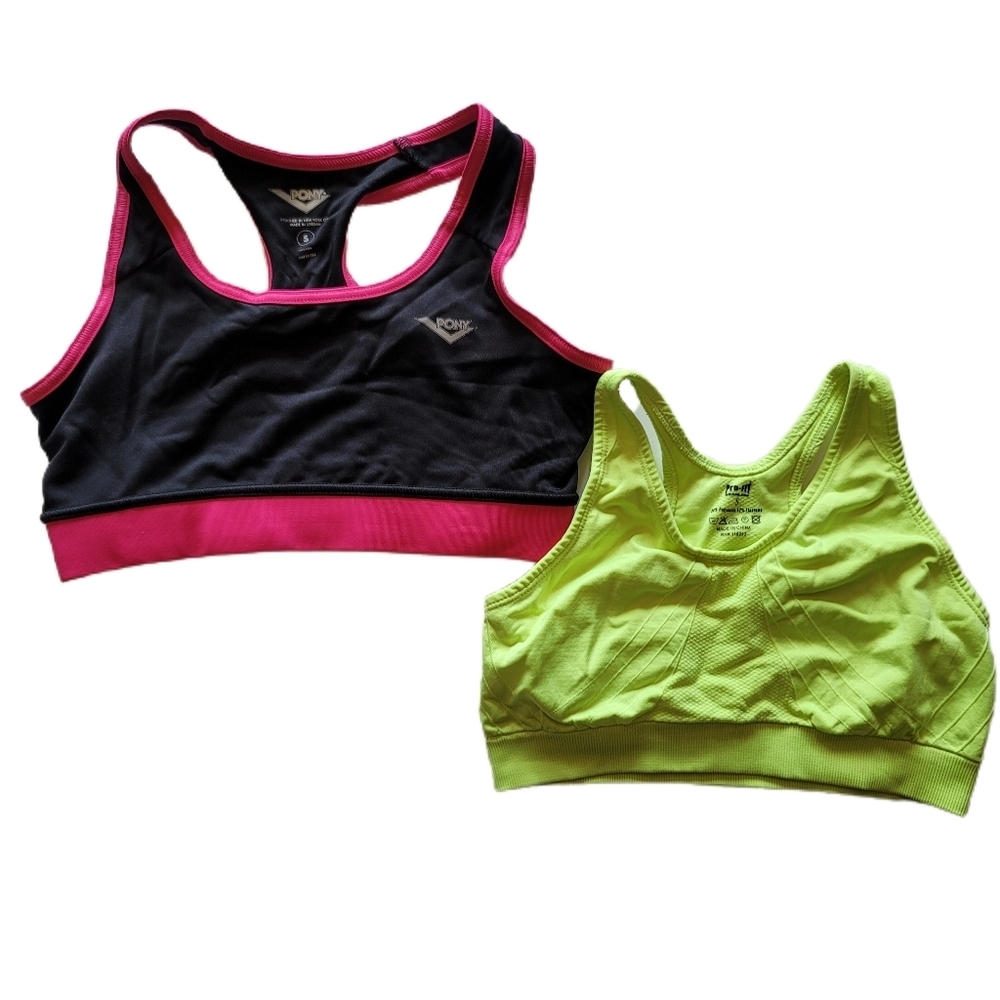 Sports Bras S Small Set Of 2 Pony Pro-Fit